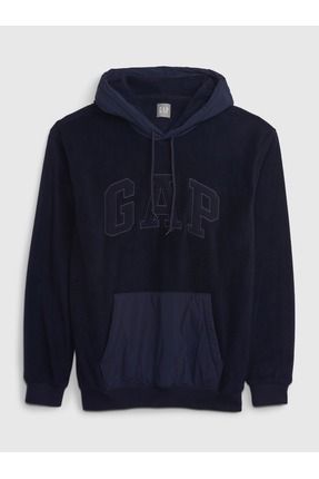 GAP Erkek Lacivert Gap Logo Profleece Sweatshirt Fiyat Yorumlar Trendyol