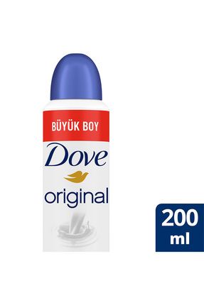 Kadın Sprey Deodorant Original 1/4 Nemlendirici Krem Etkili Büyük Boy 200ml x1 Adet