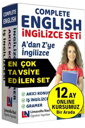 Ingilizce Eğitim Seti, Öğretim Paketi, Gramer Kitap - Toefl, Ielts, Yds Sınavlara Hazırlık