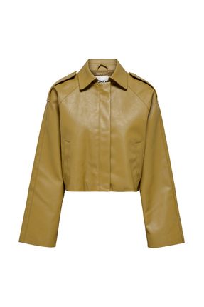 Only Hardal Kad n Mont ONLVERA FAUX LEATHER JACKET CC OTW Fiyat Yorumlar Trendyol