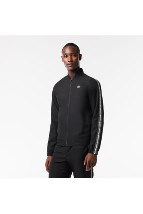 Lacoste Sport Erkek Regular Fit Uzun Kollu Bask l Siyah E ofman