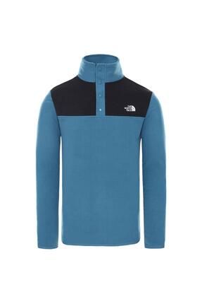 The north face tka glacier snap outlet neck pullover fleece