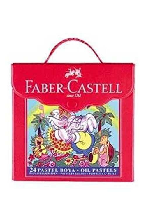 Faber Castell 24 Renk Pastel Boya 1
