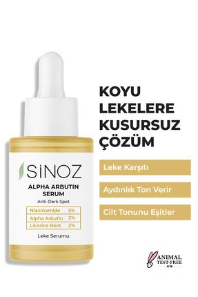 Koyu Leke Karşıtı Arbutin Cilt Serumu (Niacinamide 5% + Alpha Arbutin 2%) 30 ML