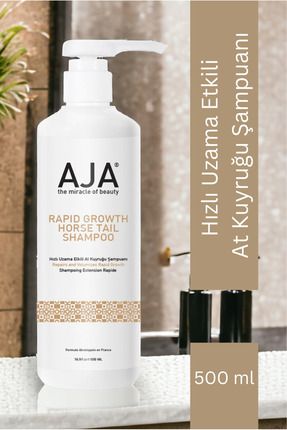 Yavaş Uzayan Ve Dökülen Saçlara Özel Hızlı Uzama Etkili At Kuyruğu Şampuanı Rapid Growth 500ml