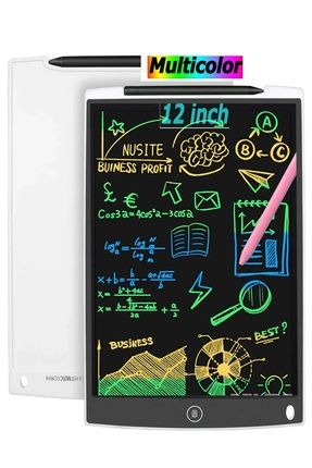 8.5" Dijital Tablet, Çizim Yazı Tahtası, Grafik Tablet, Çocuk Çizim Tablet, Lcd, 8.5 Inç, Renkli