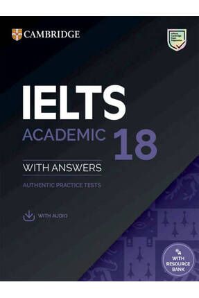 IELTS Cambridge 18 Academic+cd