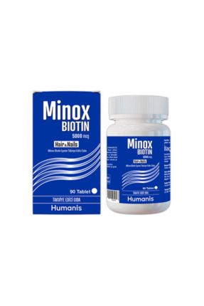 Hair and Nails Minox Biotin 5000mcg 90 Tablet