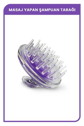 Saç Bakım Fırçası, Saç Derisine Masaj Yapan Şampuan Tarağı, Duş Fırçası