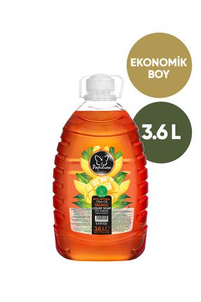 Doğal Mango Özlü Sıvı El Sabunu - 4x3600 ml