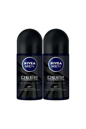 Men Deep Dımensıon Roll On Deodorant Erkek 50ml 2'li Avantaj Paketi