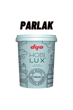 Hobilux Parlak Su Bazlı Şeffaf Vernik 0,4 lt ( 9001- Parlak)