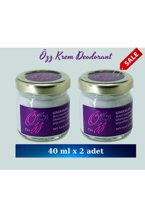 Doğal Krem Deodorant 2 Adet