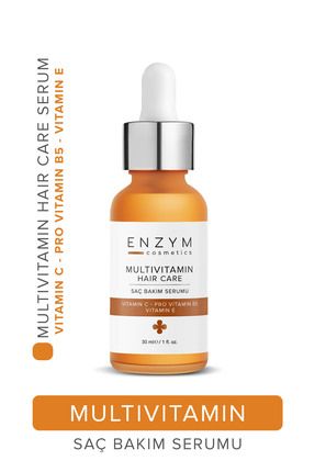 Multivitamin Saç Bakım Kompleksi Vitamin C Serum Hızlı Uzama Etkili 30ml