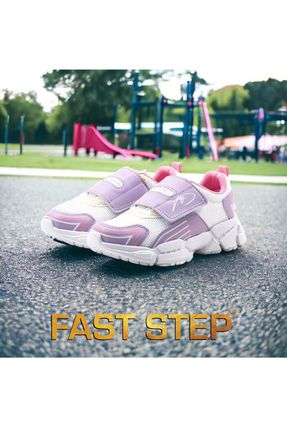 Çocuk Ortopedik Cırtlı Esnek Hafif Nefes Alabilen Fileli Çocuk Sneaker Spor Ayakkabı 133xcaa-35