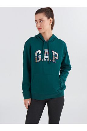 Green sales gap sweater