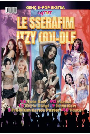 Itzy / (G)i-dle / Le Sserafim (Kpop Mix) Dergisi 2024-1