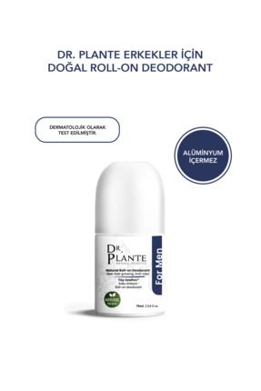 Dr.Plante Doğal Tüy Azaltıcı Roll-on deodorant 75ml ERKEK