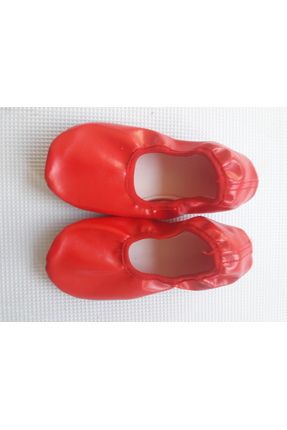 kırmızı pisipisi Gösteri Ayakkabısı Pisi Pisi Babet Ayakkabı