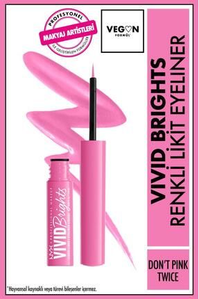 Vivid Brights Likit Eyeliner - Don't Pink Twice