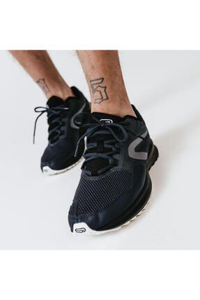 Decathlon Kalenji Erkek Ko u Ayakkab s Siyah Gri Run Active Grip Fiyat Yorumlar Trendyol