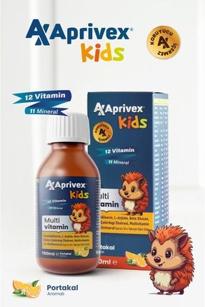 Kids Multivitamin Doğal Portakal Aromalı Şurup 150 ml