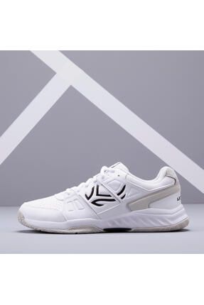 Decathlon Erkek Tenis Ayakkab s Beyaz Ts160 Mult Fiyat