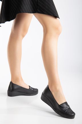 Ortopedik Taban Günlük Dışı Suni Deri Yumuşak Anne Ayakkabı Anatomik Taban Kadın Ayakkabı Wrnklı88