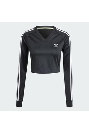 Adidas crop long sleeve clearance