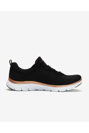 Skechers Flex Appeal 4.0 Brilliant V Kad n Siyah Spor Ayakkab