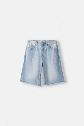 Bershka Bol denim bermuda ort Fiyat Yorumlar Trendyol