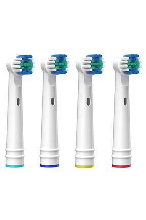 Şarjlı Elektrikli Diş Fırçaları İle Uyumlu 4 Adet Dis Fırca Başlık