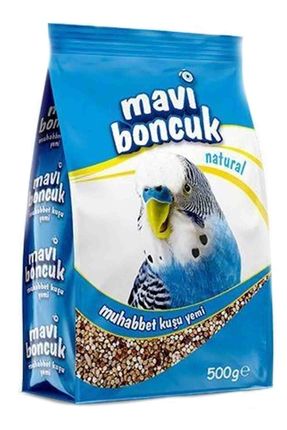 Natural Kabuklu Muhabbet Kuşu Yemi muhabbet kuş yem protein mineral 500gr