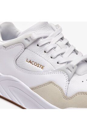 Lacoste Court Slam 319 1 Sfa Kad n Deri Beyaz Sneaker Fiyat