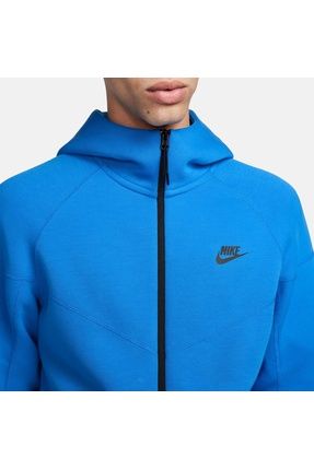 Nike tech fleece jacket blue deals