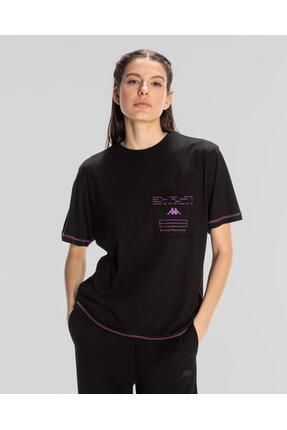Authentic Kage T-shirt Kadın Siyah Regular Fit Tişört