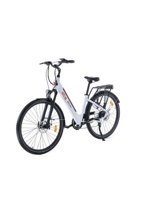 Fold X Premium Katlanır Elektirkli Bisiklet Antresit Beyaz