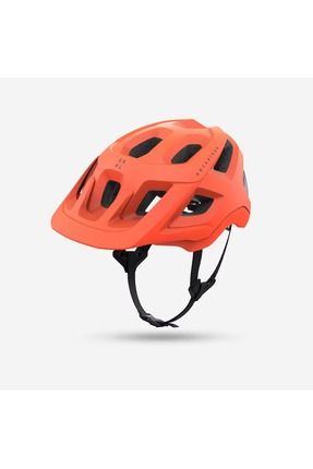 Expl 500 Unisex Neon Kırmızı Dağ Bisikleti Kaskı