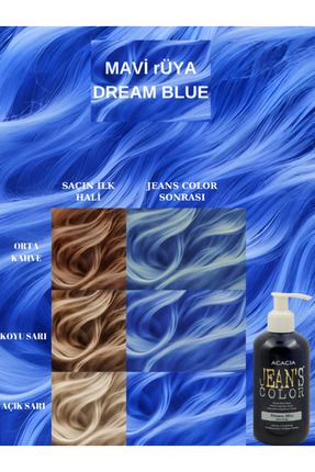 Saç Boyası - Jean's Color Saç Boyası Mavi Rüya 250 ml 8680114782850