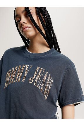Tommy Hilfiger TOMMY JEANS KADIN CLS LEO KISA KOLLU T SHIRT Fiyat