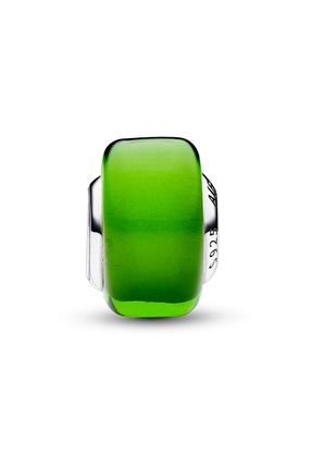 Green murano pandora charm hot sale