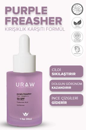 Purple Freasher Serum ( Yaşlanma Ve Kırışıklık Karşıtı Besleyici Cilt Bakım Serumu ( 30 ml )
