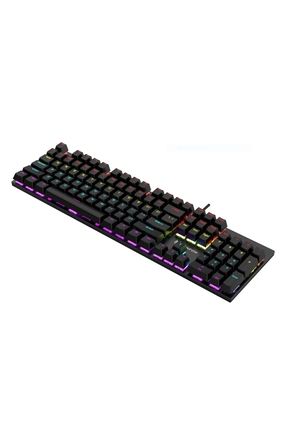 K50 Siyah Rgb Red Switch Türkçe Q Gaming Oyuncu Mekanik Klavye