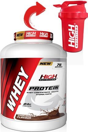 Whey Protein 2280 Gr Çikolata Aromalı Protein Tozu 24 Gram Protein
