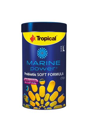 61294 Tropical Marine Power Probiotic Soft Formula Lsize Chips 250ml 130gr