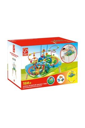 Hape Aktivite Masas Demiryolu Jungle Adventure Railway Table