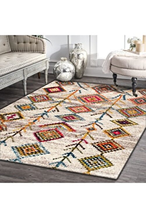 sermod kirmizi ozel dokulu astek desen kaymaz sungerli hali ortusu fiyati yorumlari trendyol