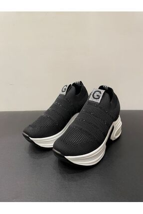 Kadın Gizli Topuk Taşlı Sneaker & Spor Ayakkabı