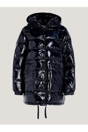 Tommy hilfiger icon high shine top padded jacket