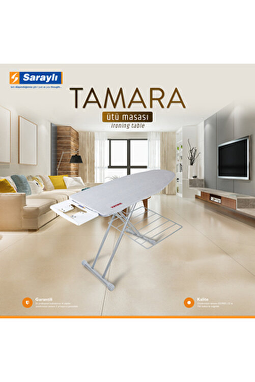 teknotrust Beyaz Xxx Lady Tamara Ütü Masası Kol Aparatlı Fiyatı  